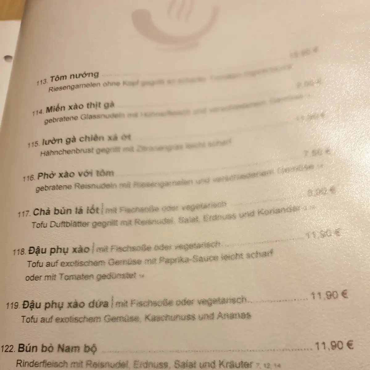 Speisekarte photo 8