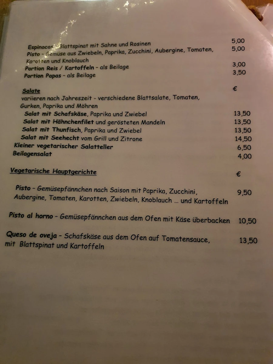 Speisekarte photo 3