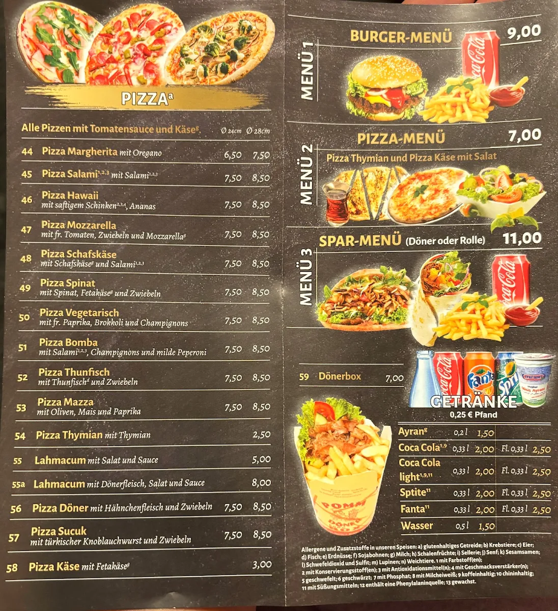 Speisekarte photo 3
