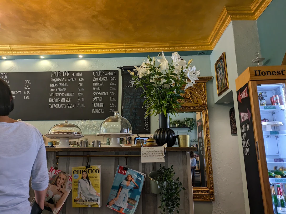 Speisekarte, Café Dom