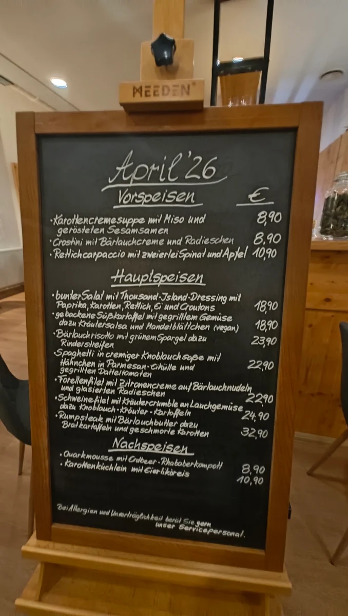 Speisekarte photo 3
