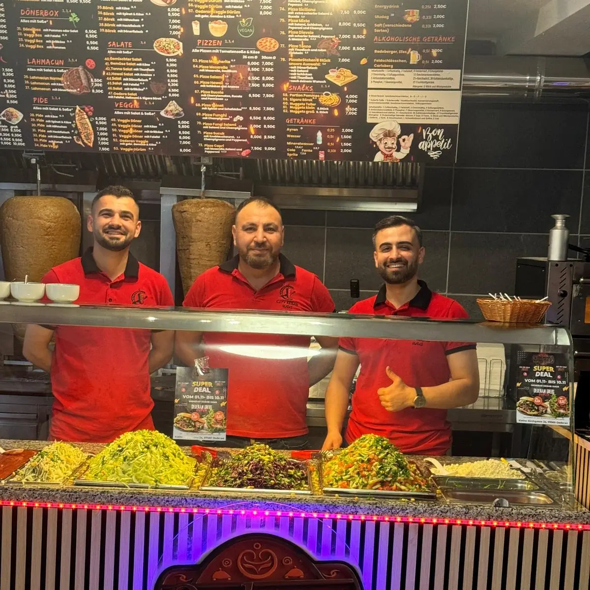 Atmosphäre, Oederan Kebab Haus