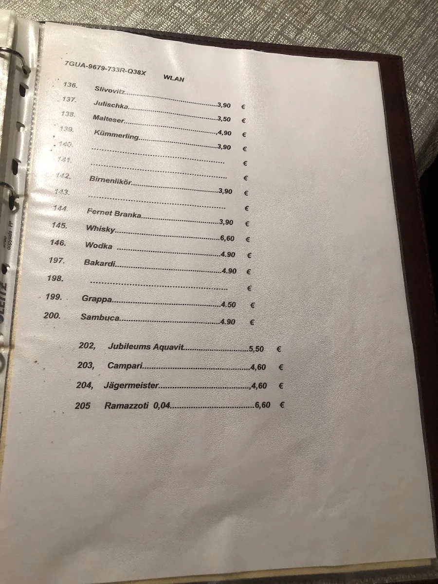 Speisekarte photo 2