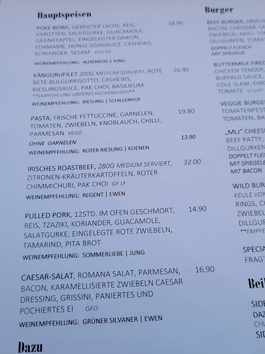Speisekarte photo 3