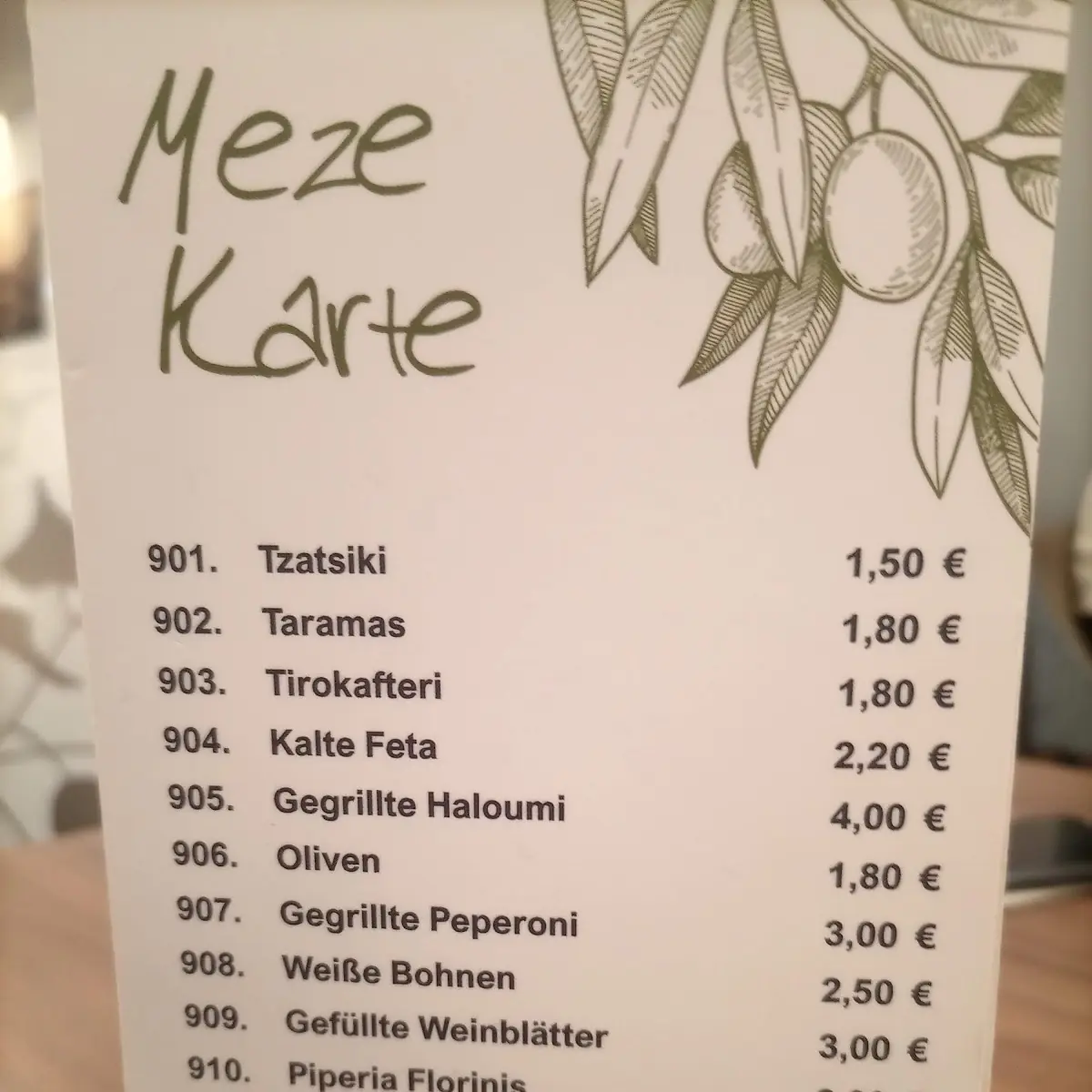 Speisekarte photo 10
