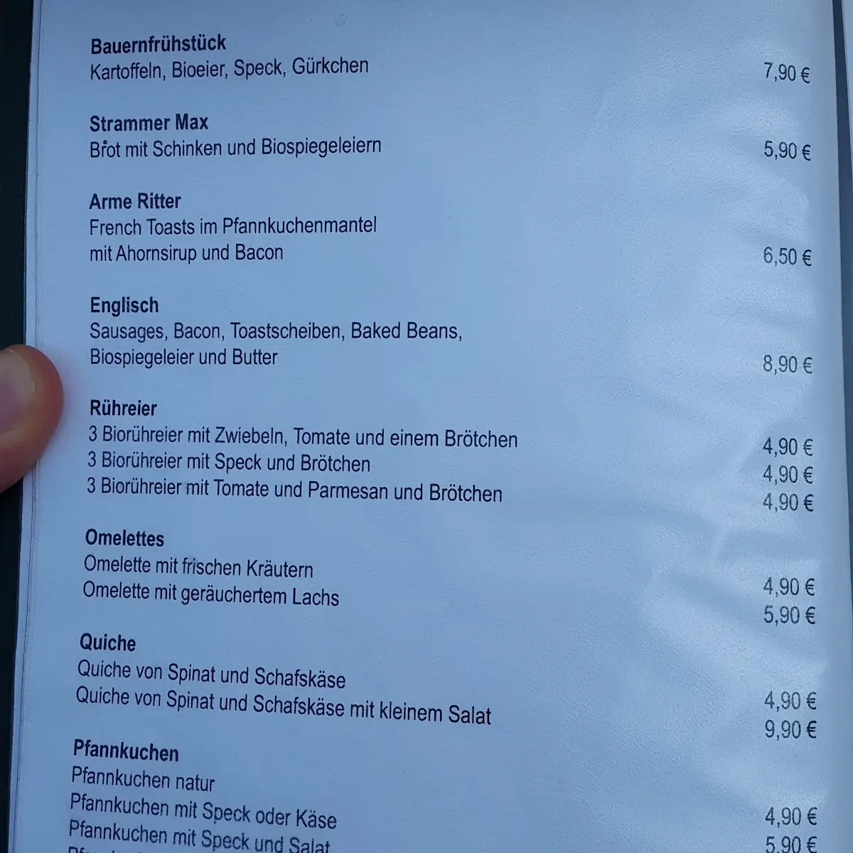 Speisekarte photo 8