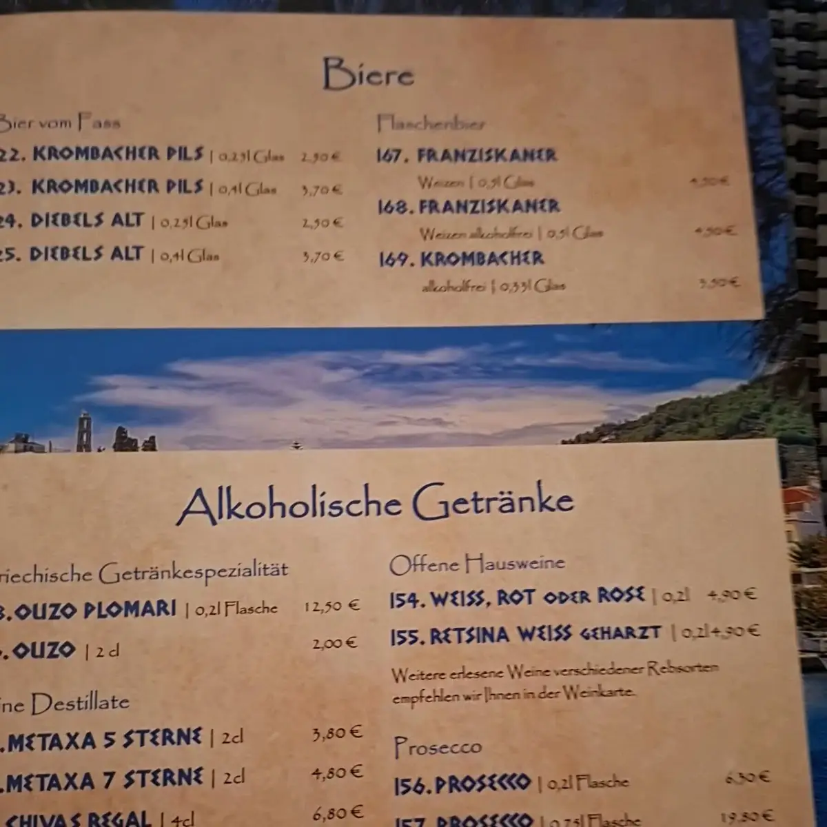 Speisekarte photo 3