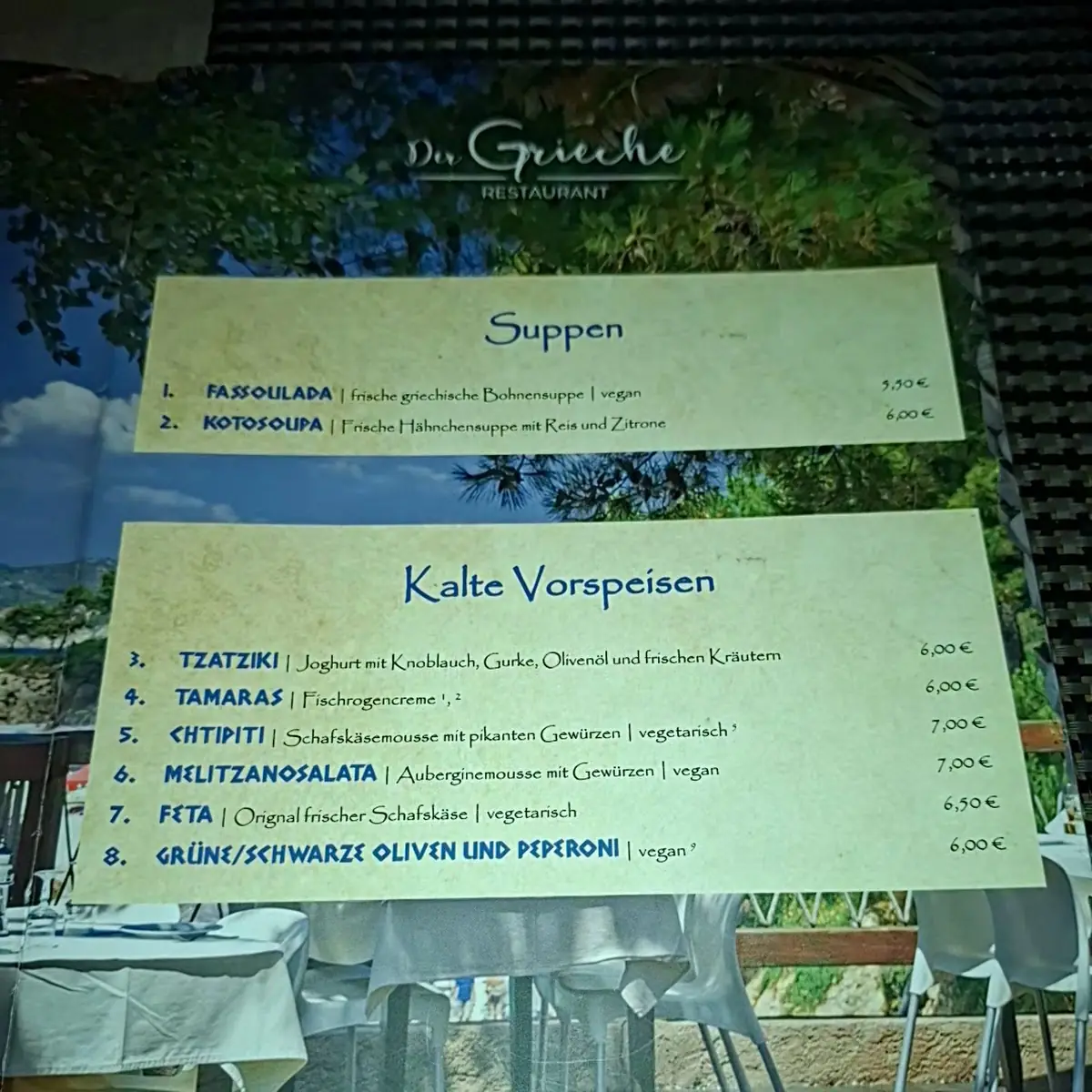 Speisekarte photo 5