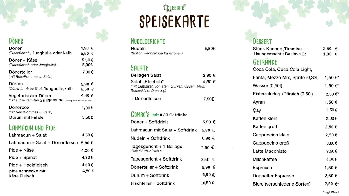 Speisekarte photo 4