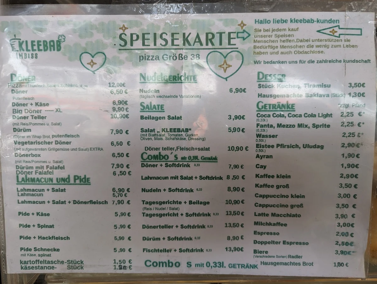 Speisekarte photo 5