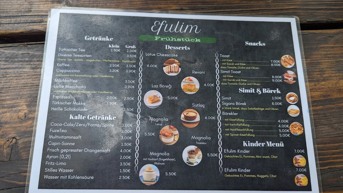 Speisekarte photo 1