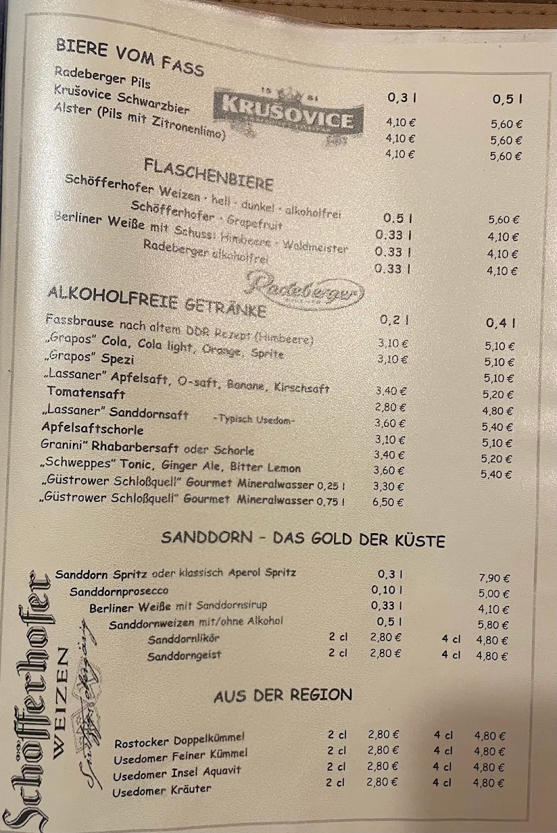 Speisekarte photo 1