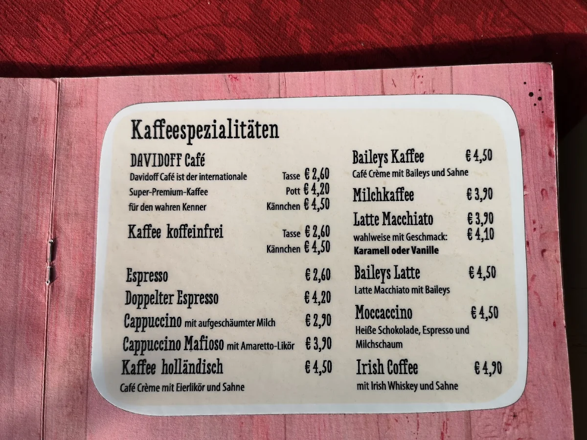 Speisekarte photo 5