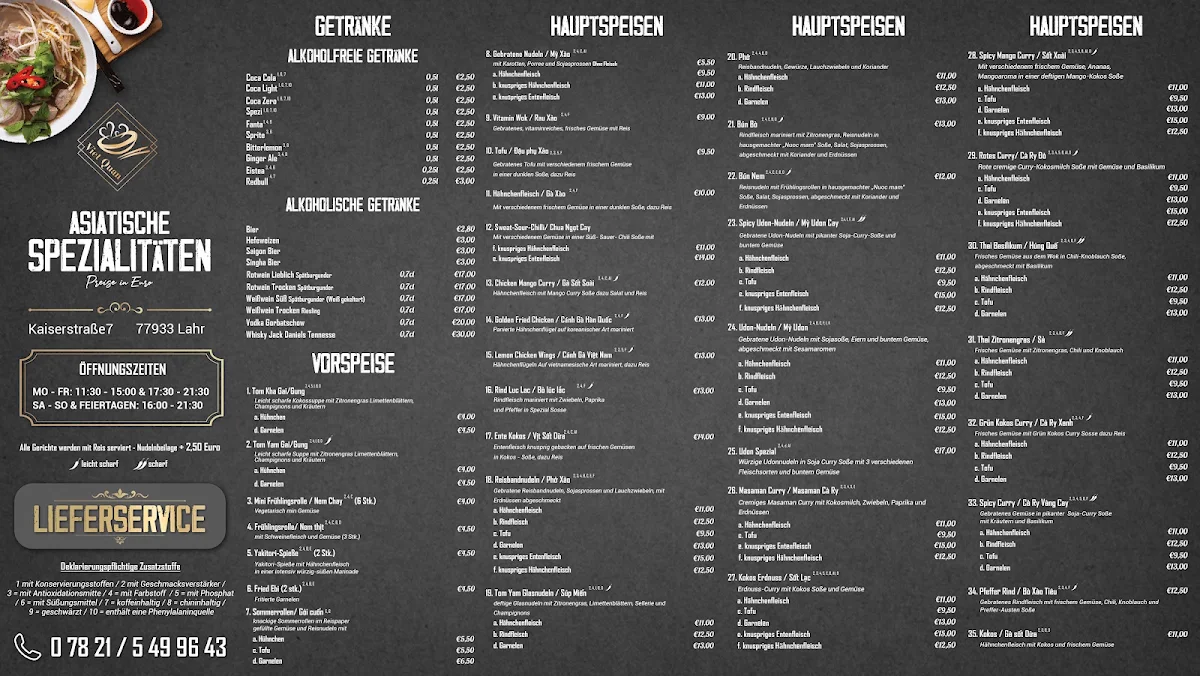 Speisekarte photo 1