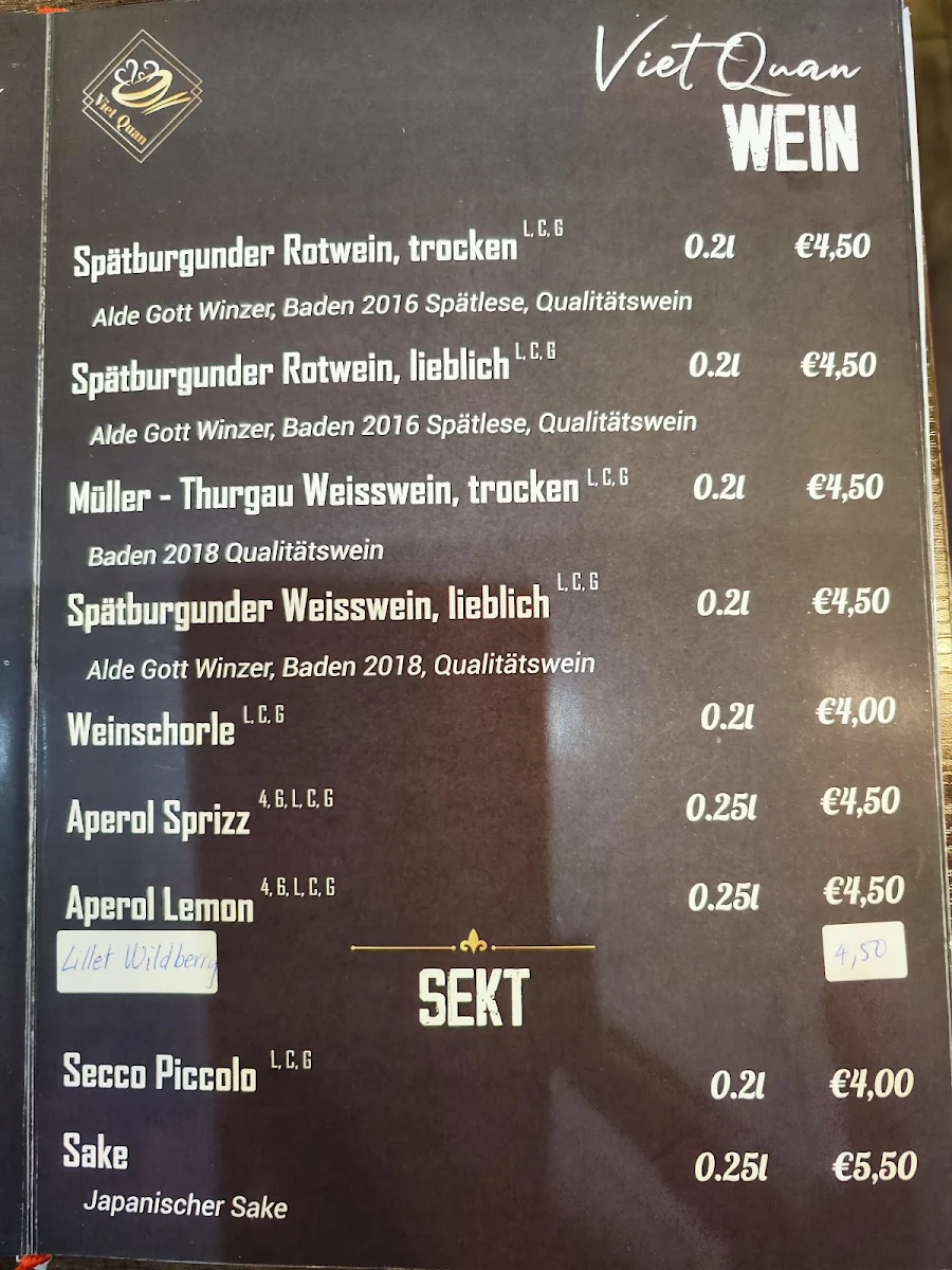 Speisekarte photo 4