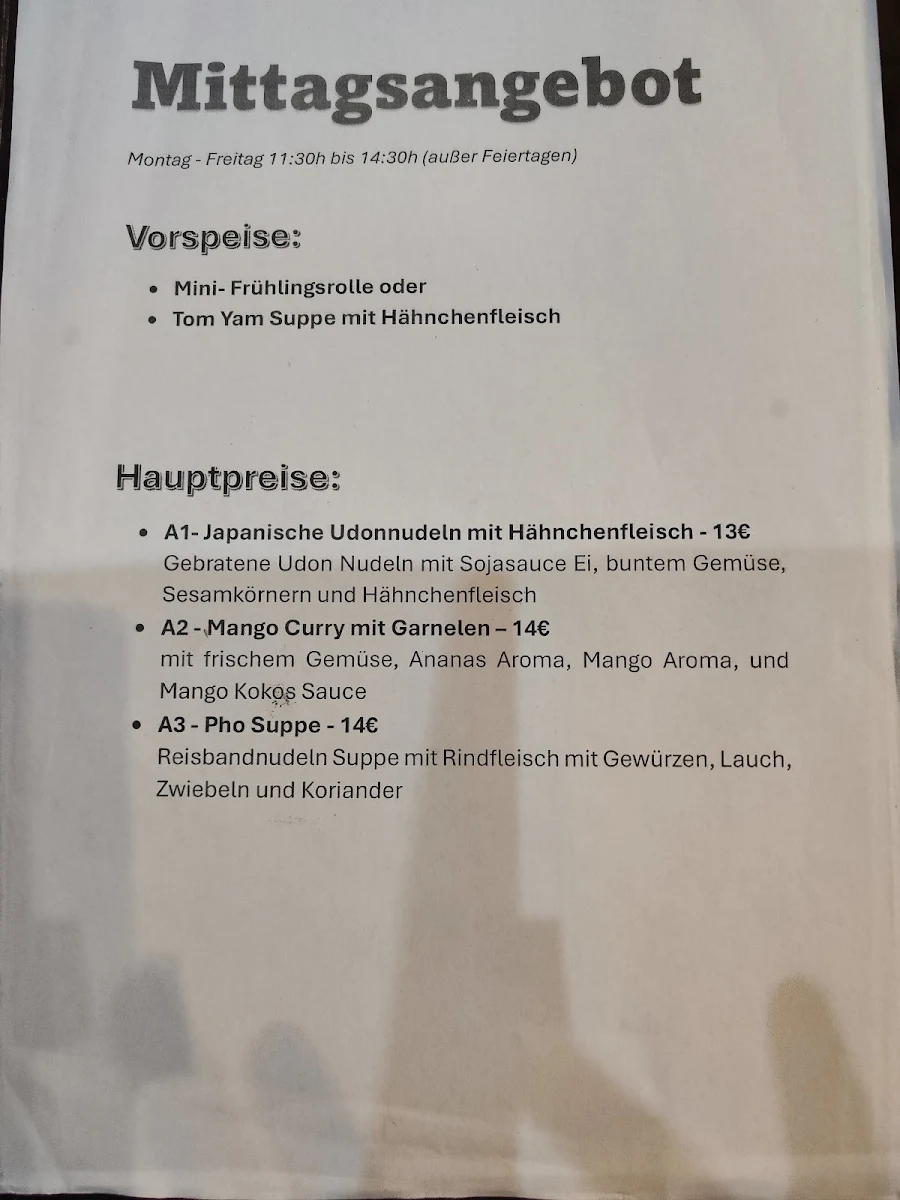 Speisekarte photo 5