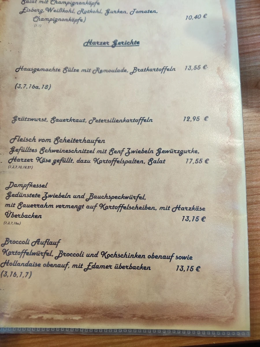 Speisekarte photo 4