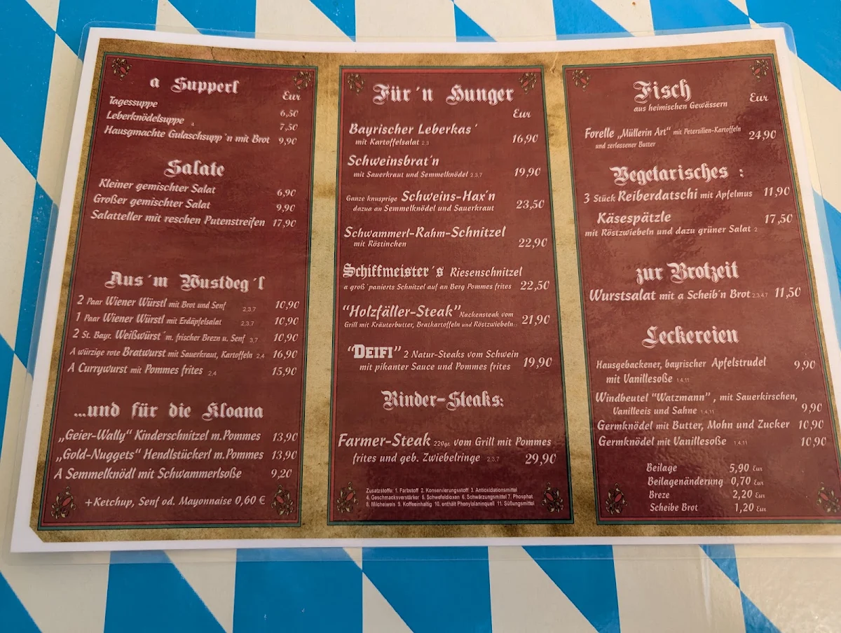 Speisekarte photo 2