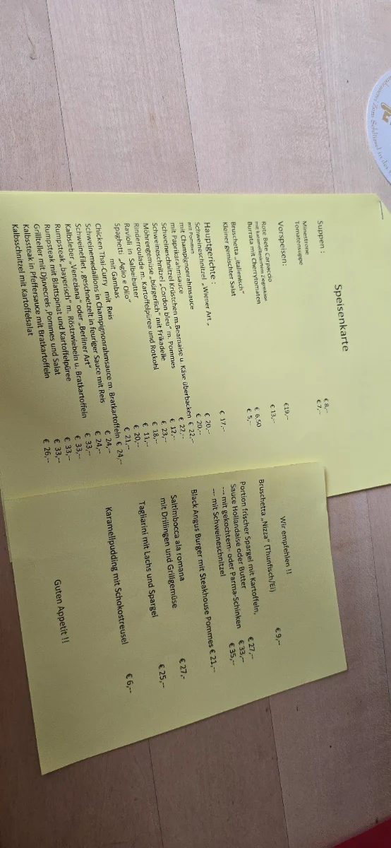 Speisekarte photo 3