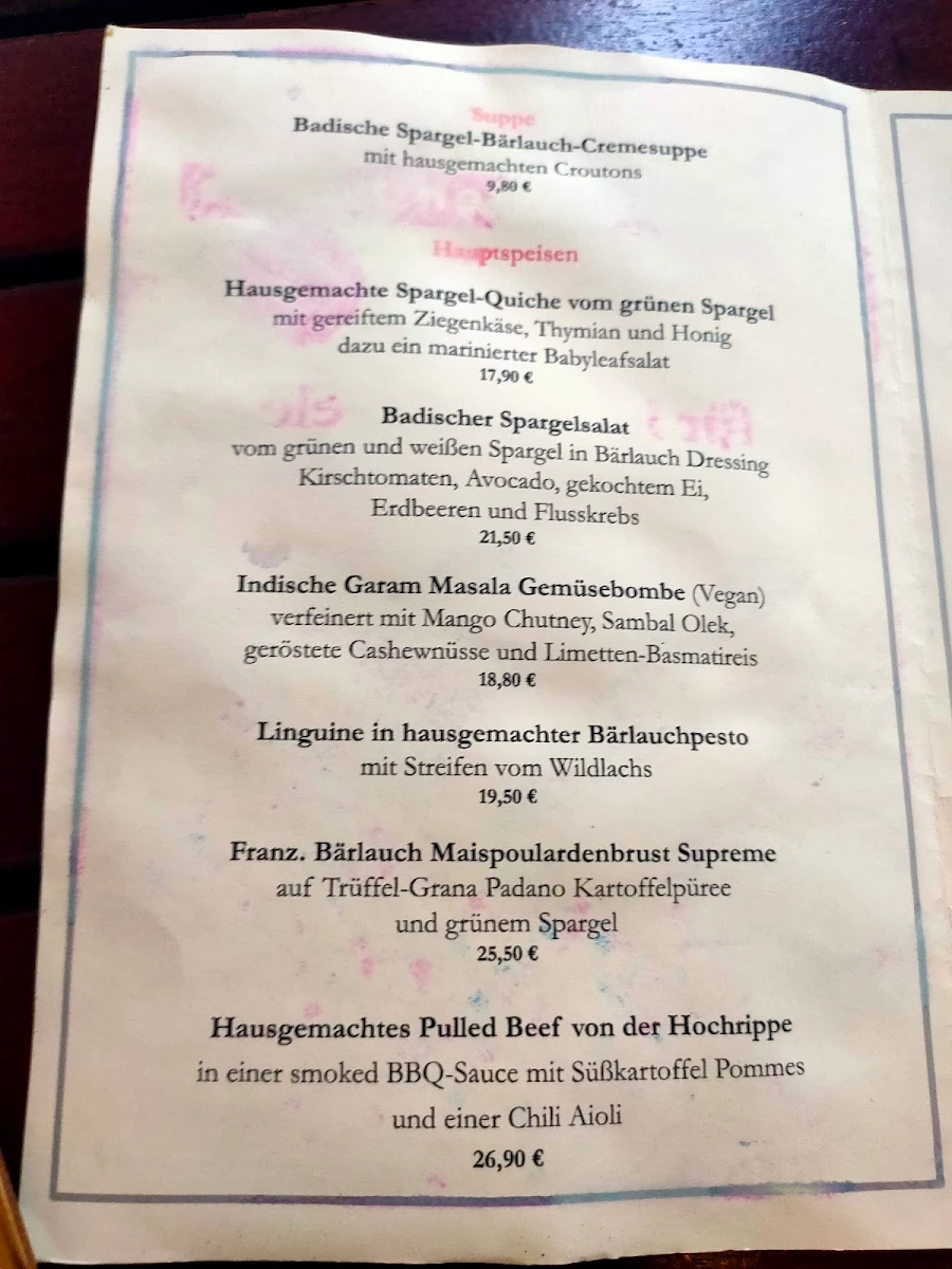 Speisekarte photo 2