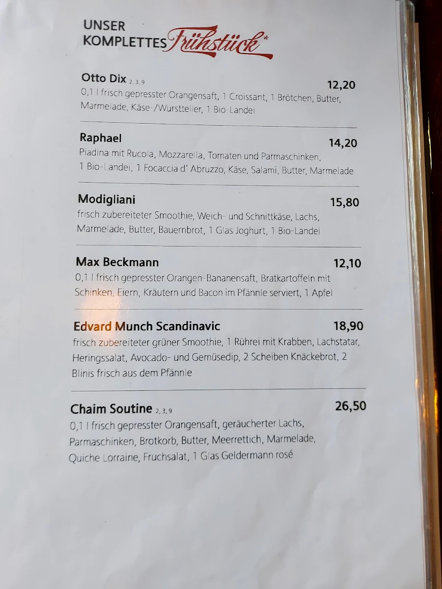 Speisekarte photo 6