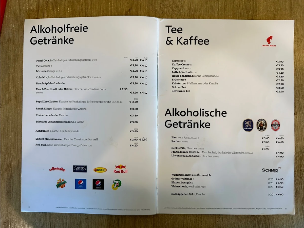 Speisekarte photo 3