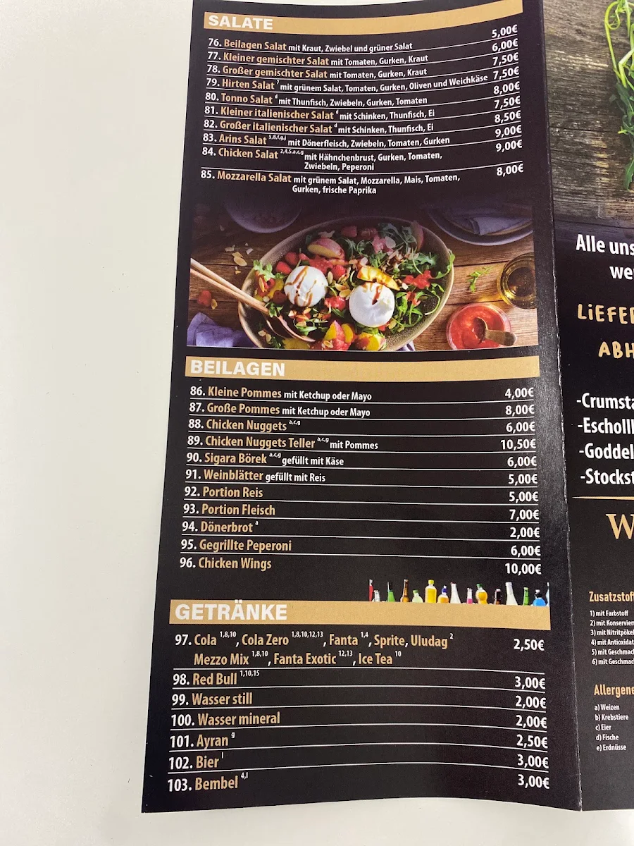Speisekarte photo 1