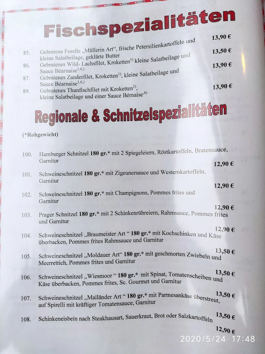 Speisekarte photo 4