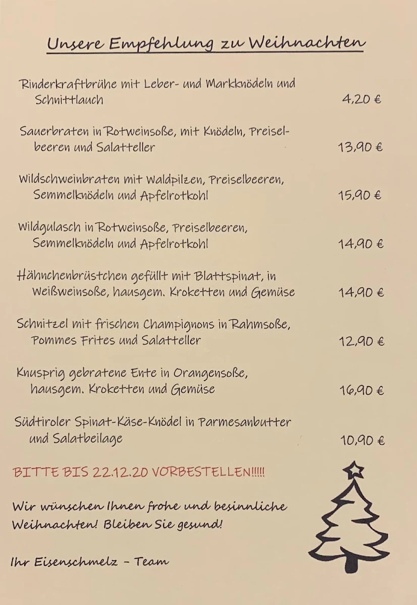 Speisekarte photo 1