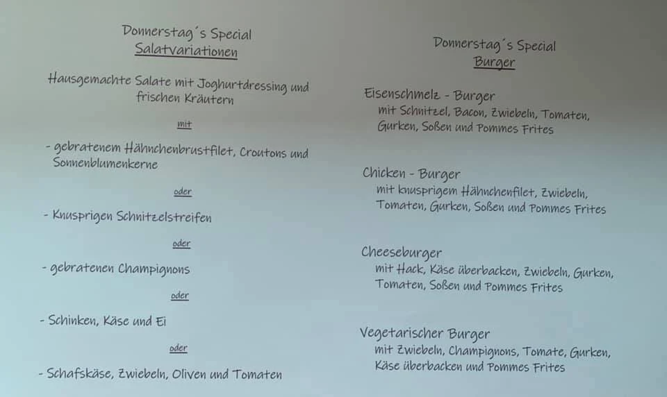 Speisekarte photo 4
