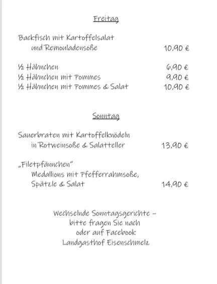 Speisekarte photo 6