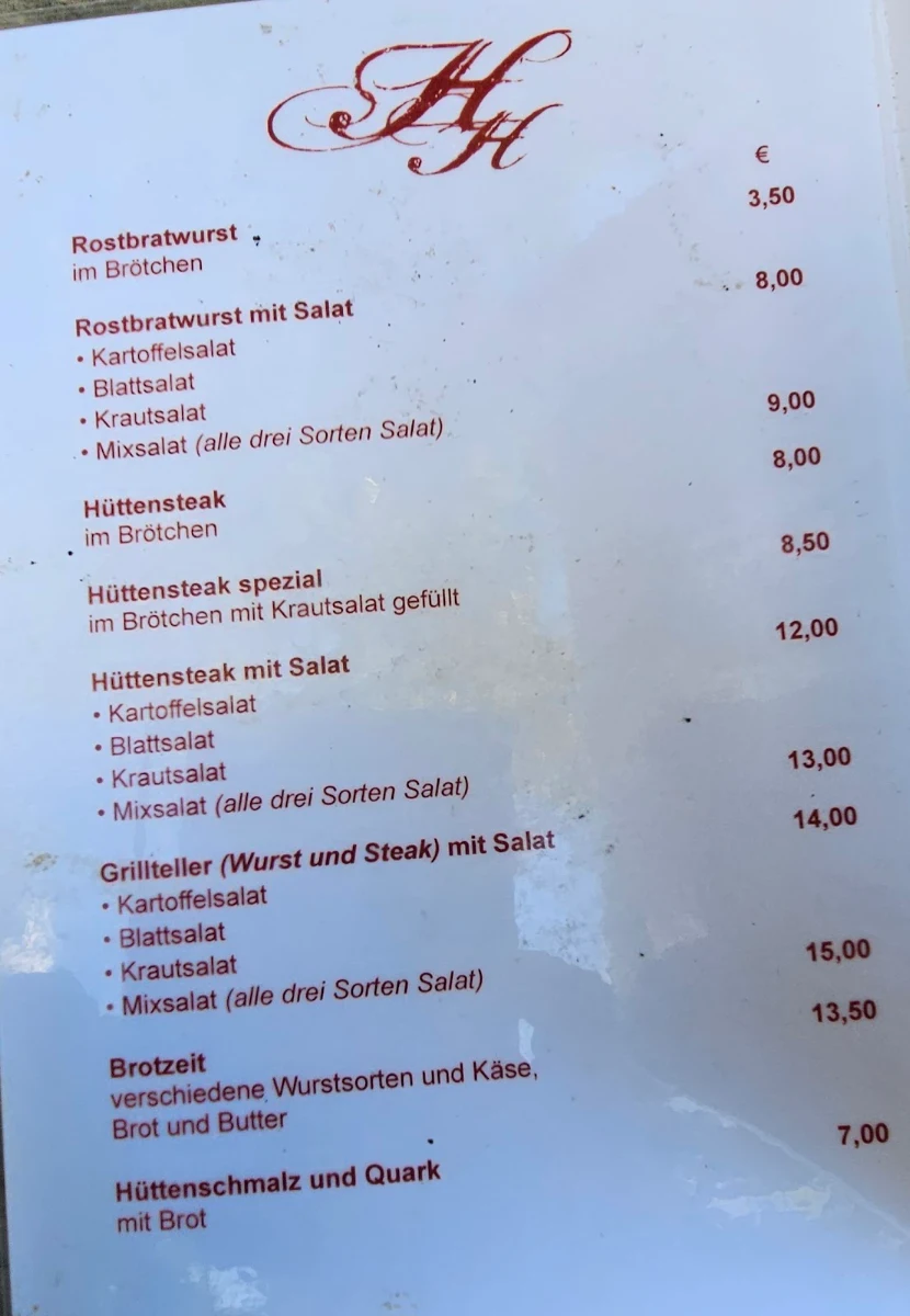 Speisekarte photo 5