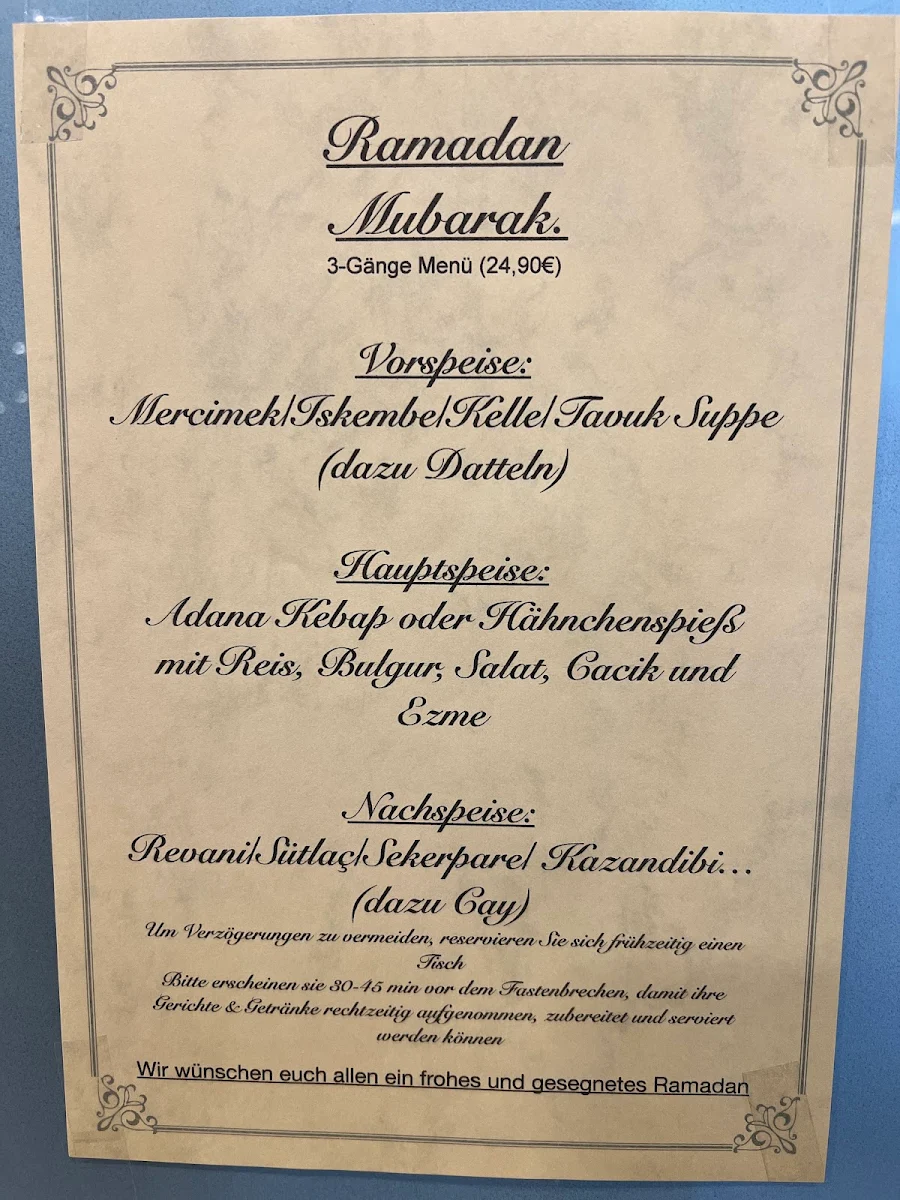 Speisekarte photo 2