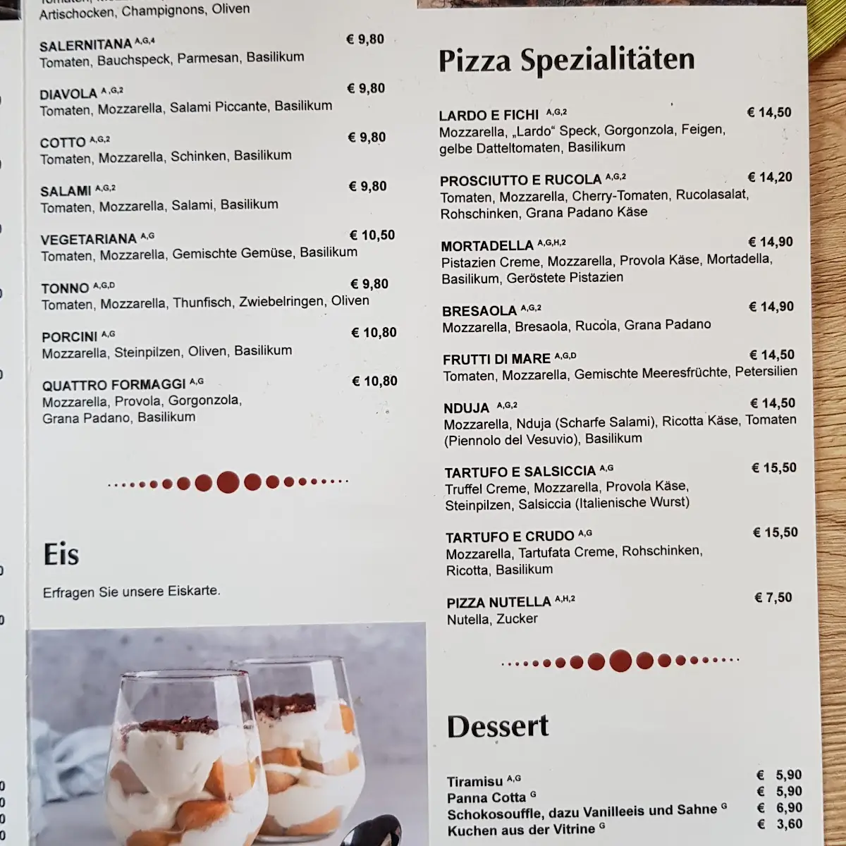 Speisekarte photo 8