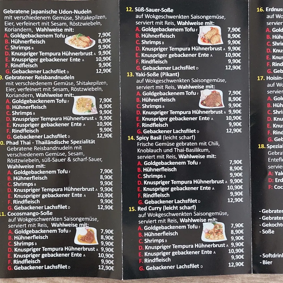 Speisekarte photo 5