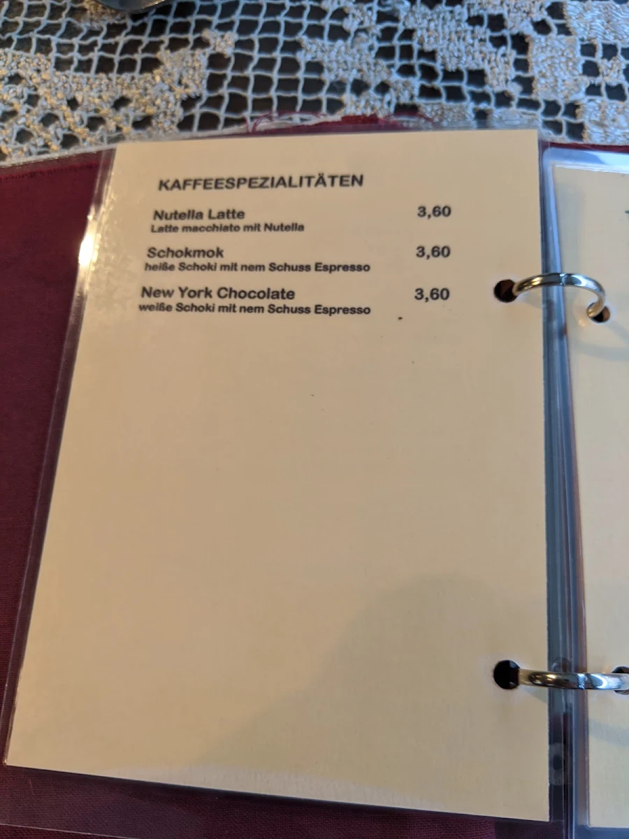 Speisekarte photo 2