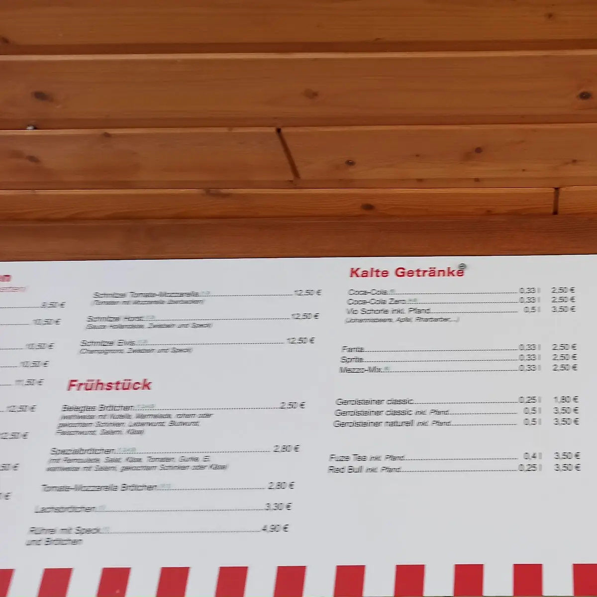 Speisekarte photo 4