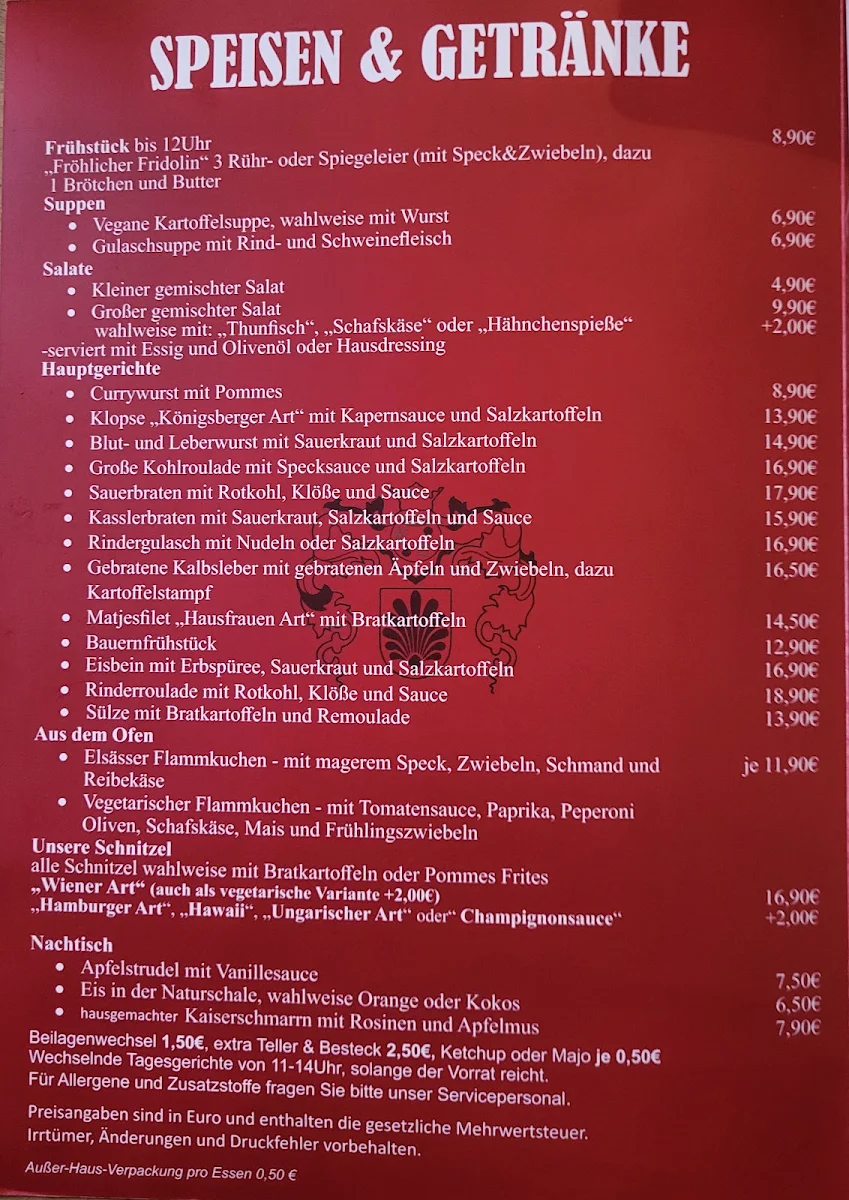 Speisekarte photo 6