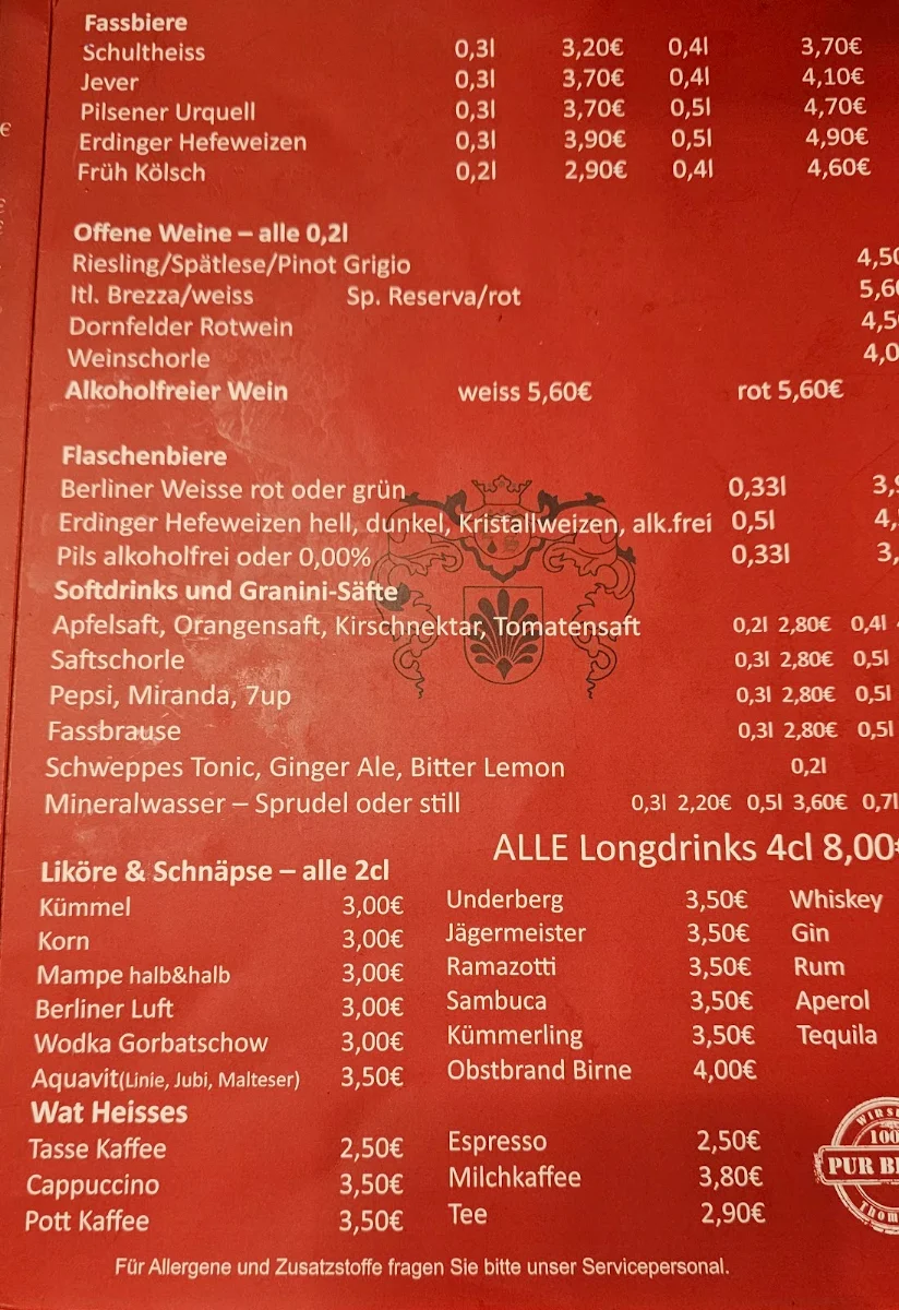 Speisekarte photo 9