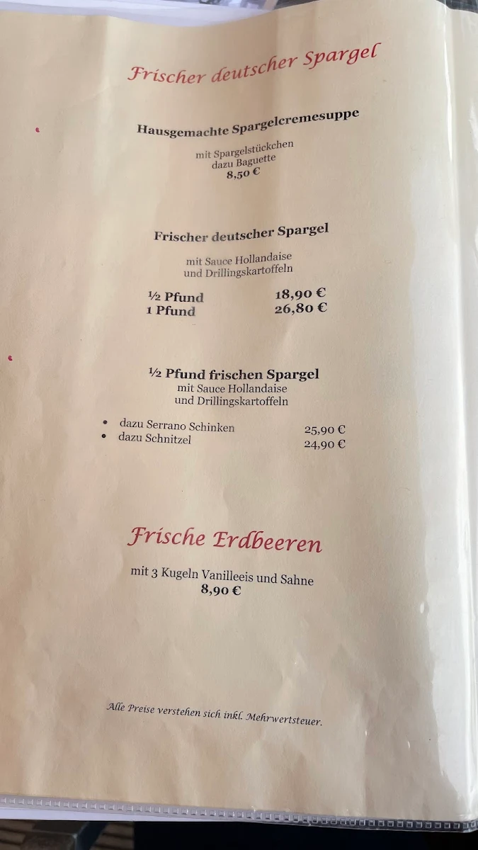 Speisekarte photo 7