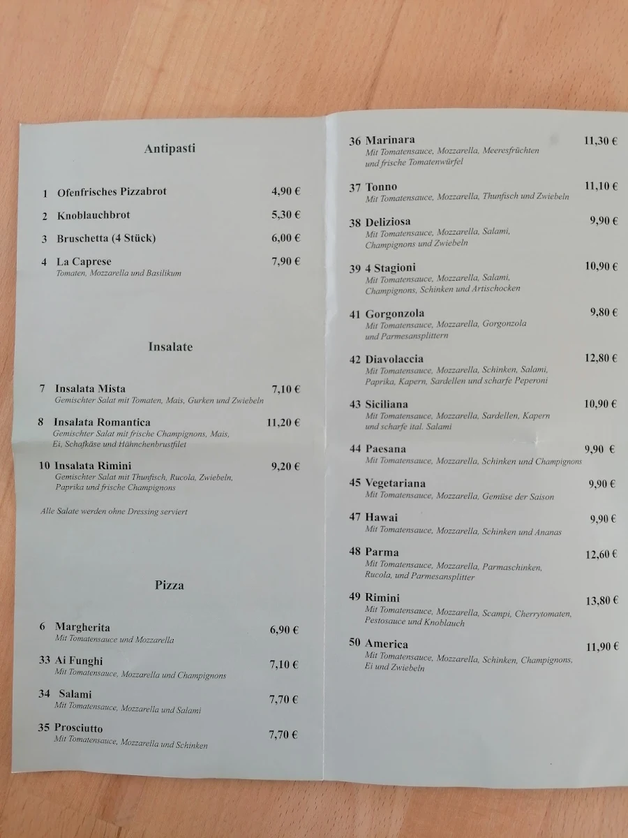 Speisekarte photo 3