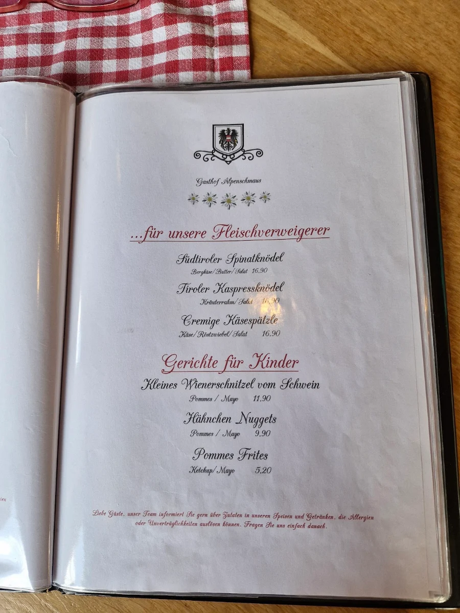 Speisekarte photo 2