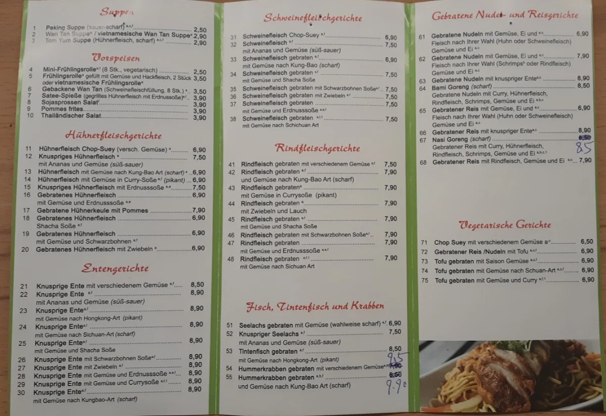 Speisekarte photo 10