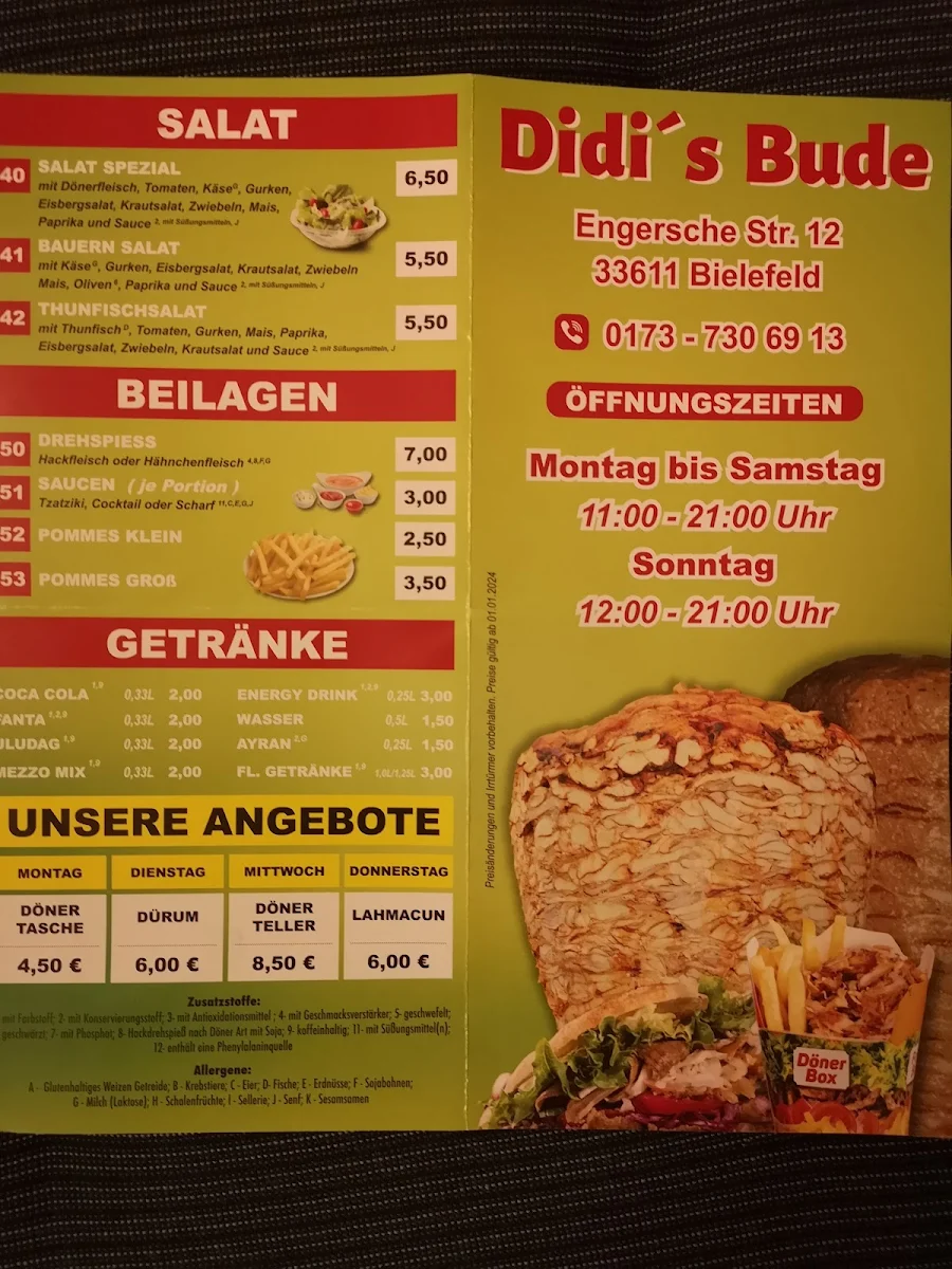 Speisekarte photo 5