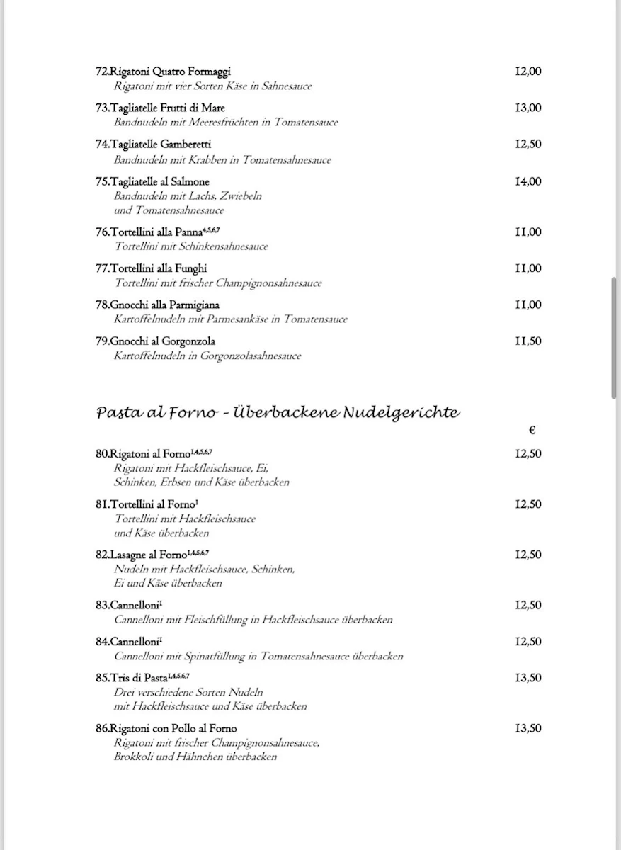 Speisekarte photo 3