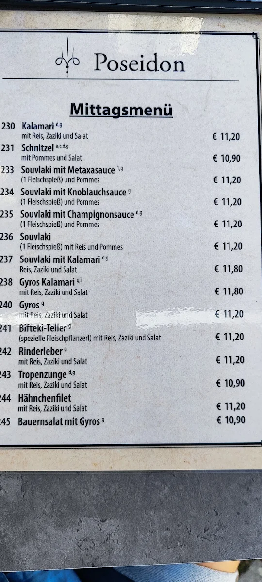 Speisekarte photo 2