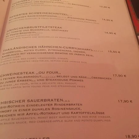 Speisekarte photo 5