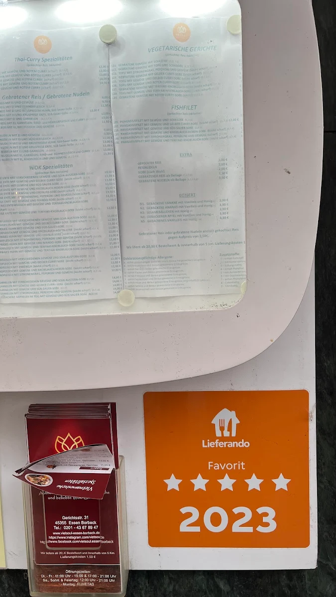 Speisekarte photo 5