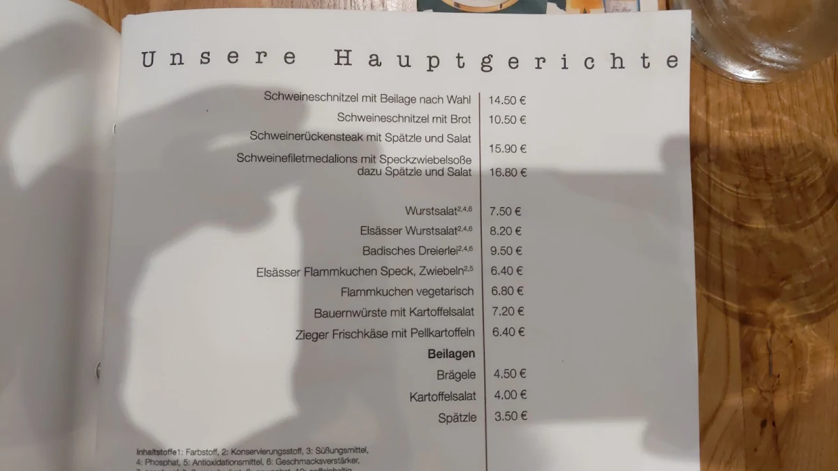 Speisekarte photo 10