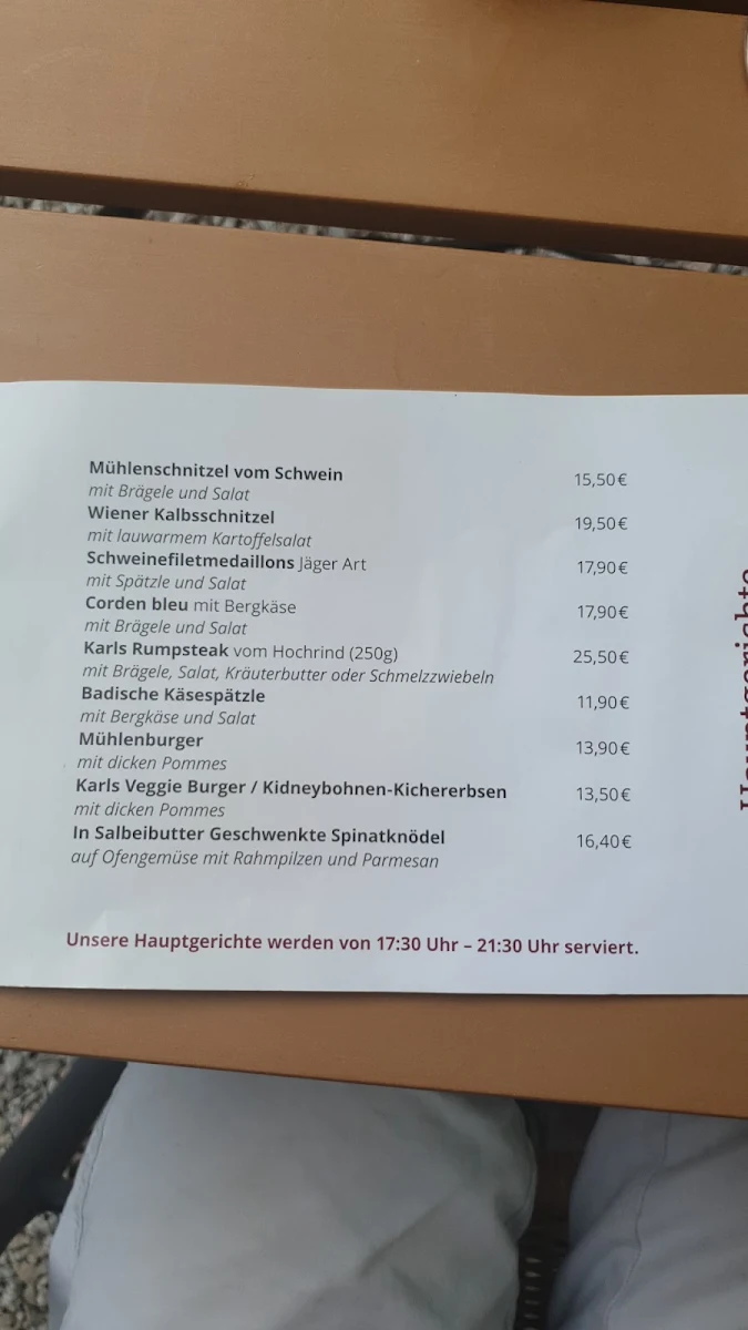 Speisekarte photo 5